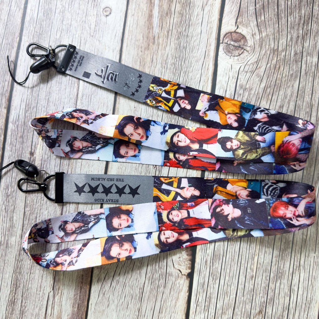 Stray Kids Album 5-STAR ID Hanging Neck Sling Lanyard