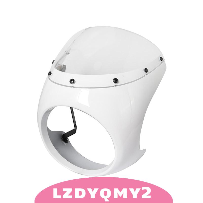 Kính Chắn Gió Bảo Vệ Màn Hình Đèn Pha Thay Thế Cho Xe Mô Tô Cafe Racer