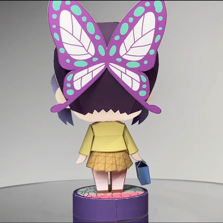 Mô hình giấy anime Kochou Shinobu Gakuen