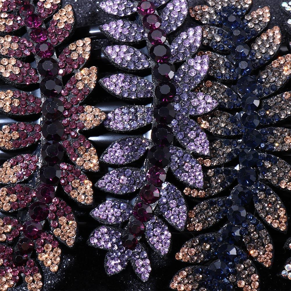 AROMA Lược Cài Tóc Đuôi Ngựa Hình Lá Hợp Thời Trang Cho Nữ