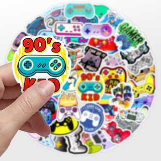 Set 50 Miếng Dán Máy Chơi Game PS5 XBOX Graffiti Độc Đáo
