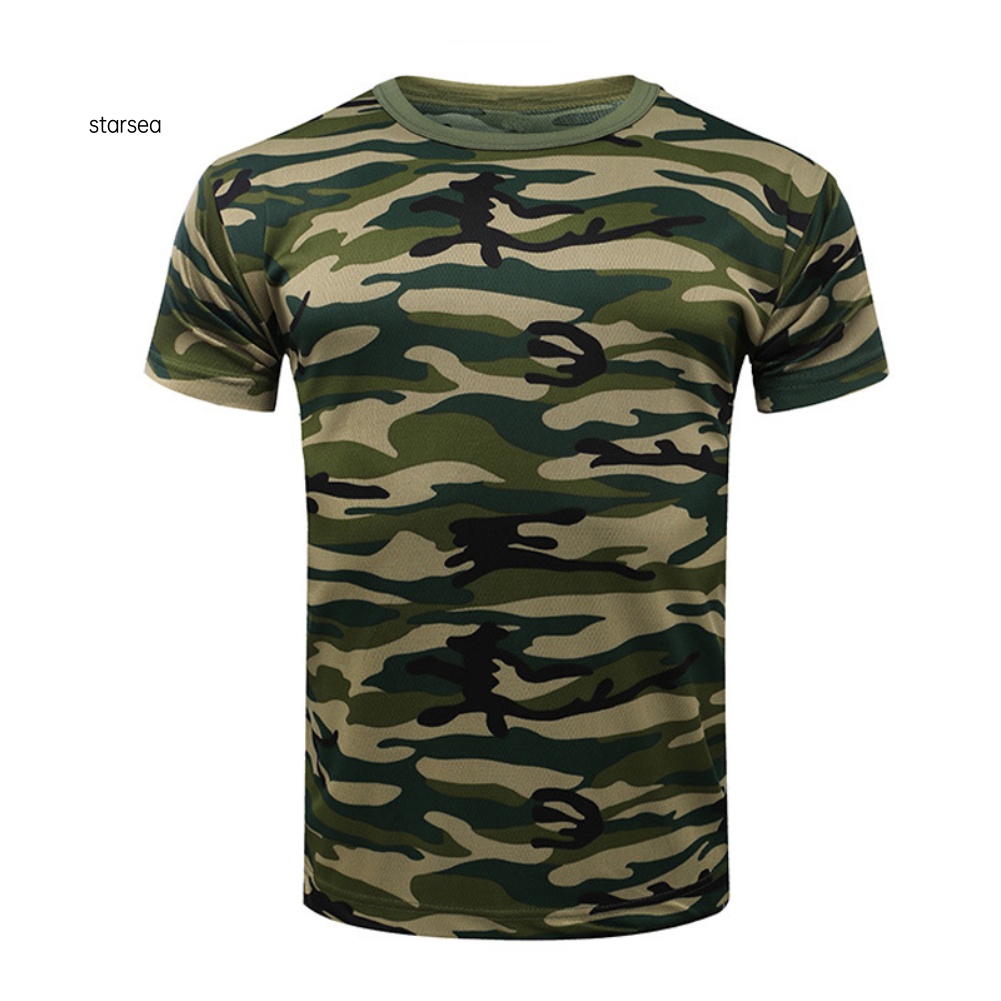 Sra Áo Thun Unisex Họa Tiết Rằn Ri