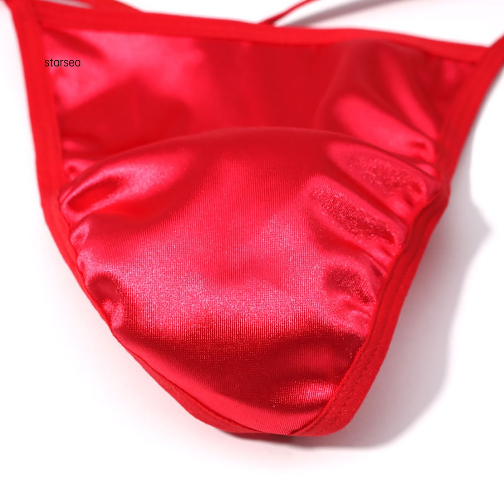 Sra Quần Lót Lọt Khe Chữ U Lưng Thấp Màu Trơn Thời Trang Quyến Rũ Cho Nam