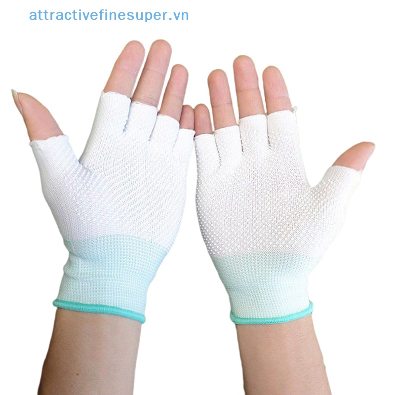 Afs Găng Tay Nửa Ngón Chống Trượt Chống Mồ Hôi Tiện Dụng Khi Đạp Xe