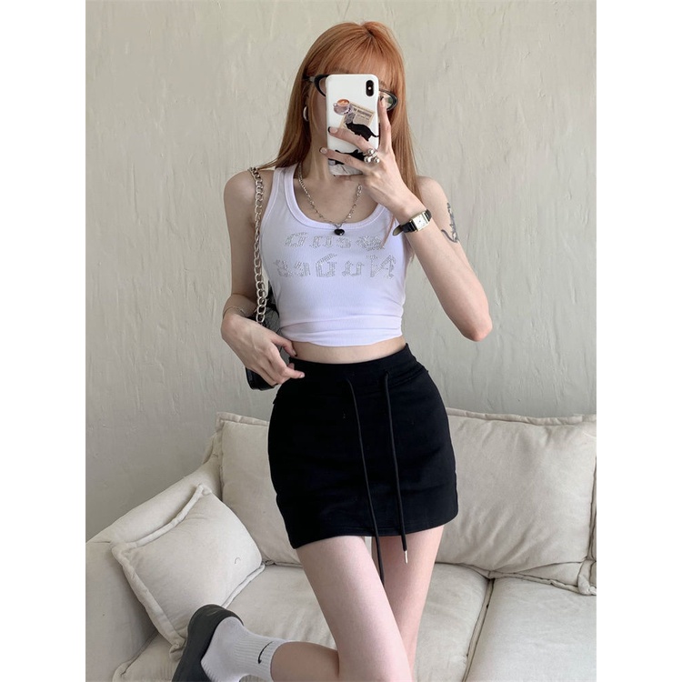 CheeseBunny Chân Váy Chữ A Ngắn Cao Cấp , Chân Váy Dạ Siêu cá Tính