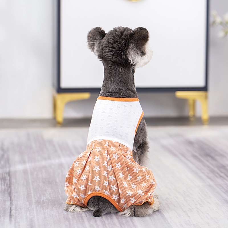 Quần Cotton Mỏng Bốn Chân Dáng Phồng Dành Cho Thú Cưng 27 Món