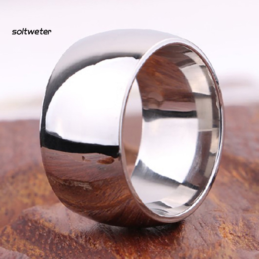 Nhẫn Cưới Chất Liệu Thép Titan Cho Nam Nữ
