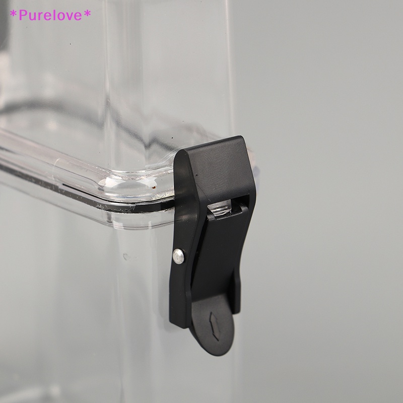 Hộp Đựng Tiền / Thẻ / Chìa Khóa Phân Loại Bằng Nhựa Trong Suốt Chống Thấm Nước Mới