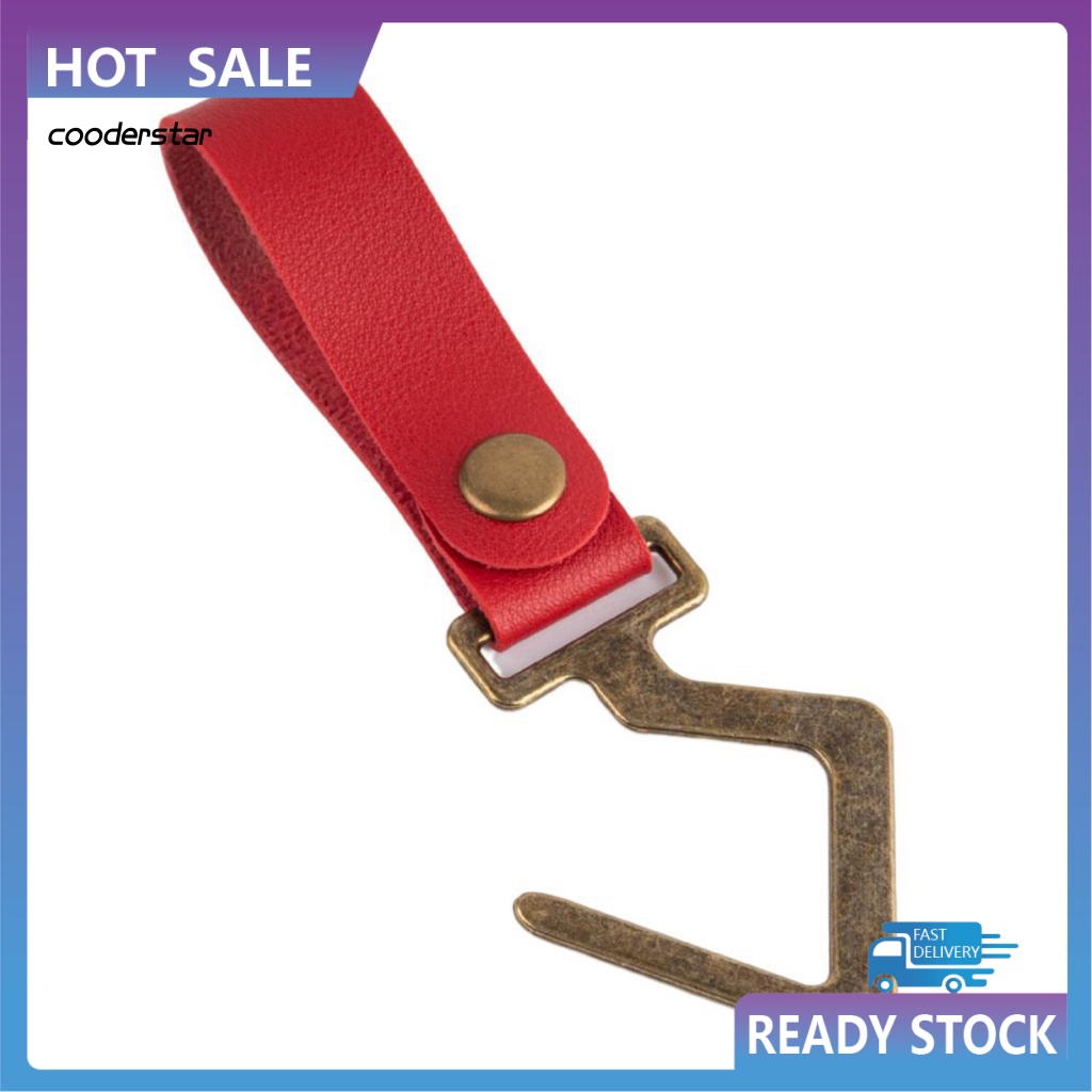 Móc Chìa Khóa Bằng Da Giả Chống Vỡ Tháo Gỡ Nhanh Hình Chữ S