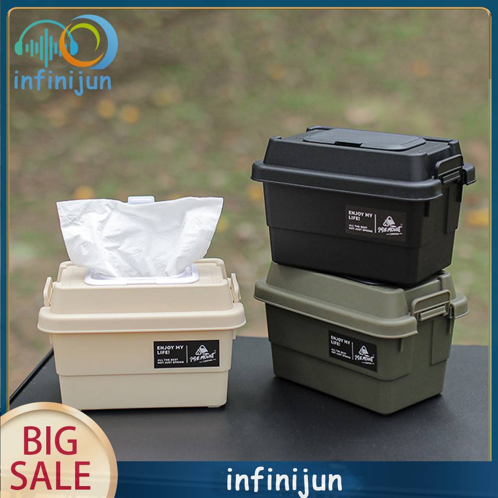 Giỏ Đựng Khăn Giấy 1.1L Tiện Lợi Đi Cắm Trại