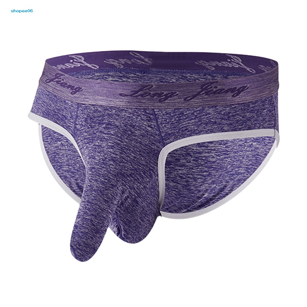 Quần Lót Màu Trơn Mềm Mại Quyến Rũ Cho Nam
