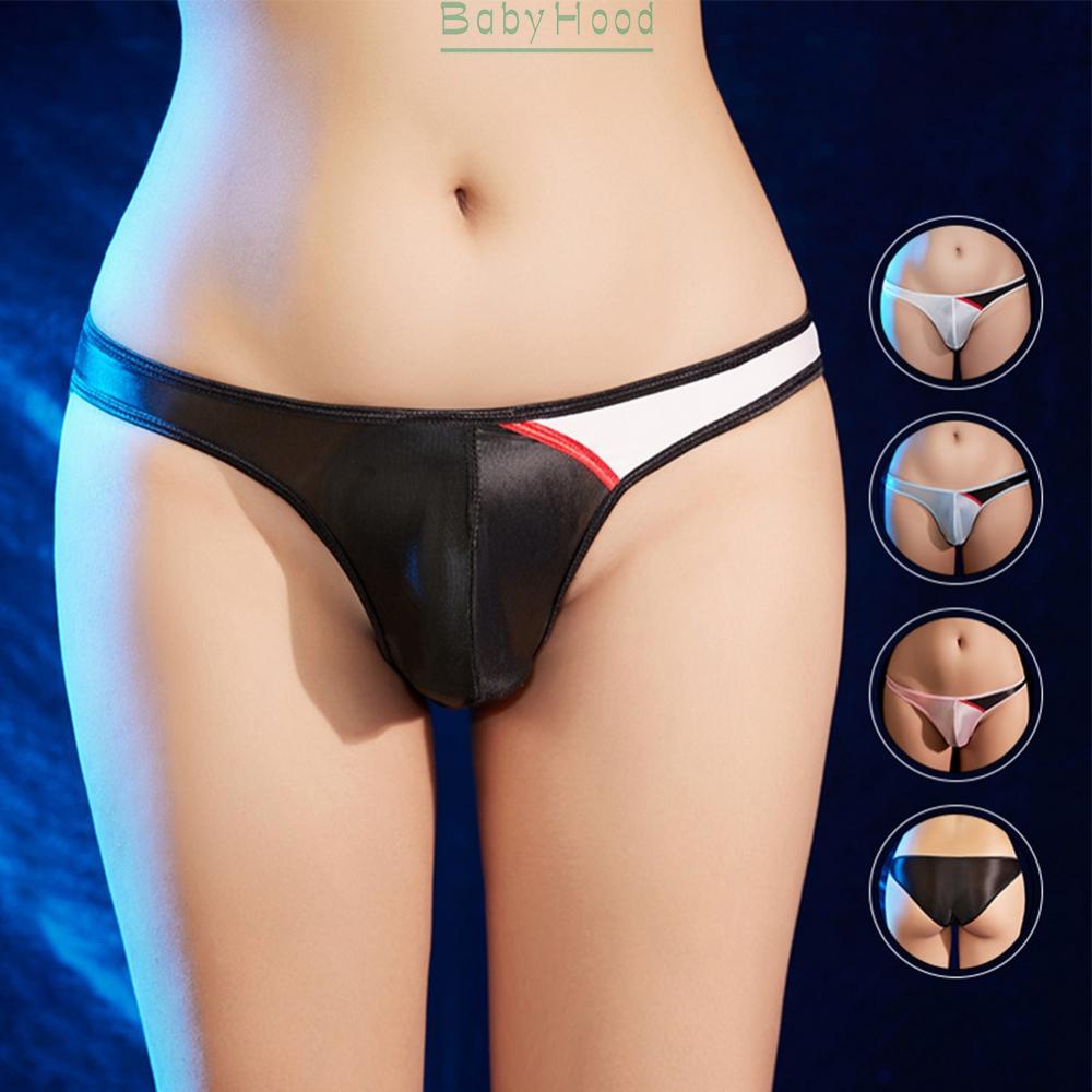 Quần Lót Nam Vải Lụa Bóng Xuyên Thấu#BBHOOD