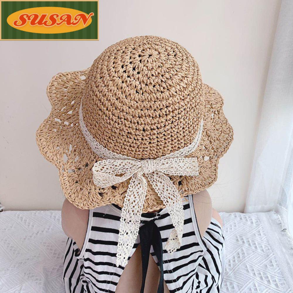 SUSANS Nón Cối Phối Cánh Hoa Thiết Kế Hợp Thời Trang Cho Bé