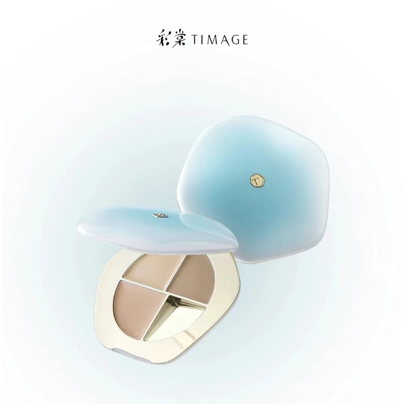 Kem Che Khuyết Điểm Ba Màu Làm Sáng Tông Màu Da Che Phủ Mụn Lâu Trôi 5g Standard Size