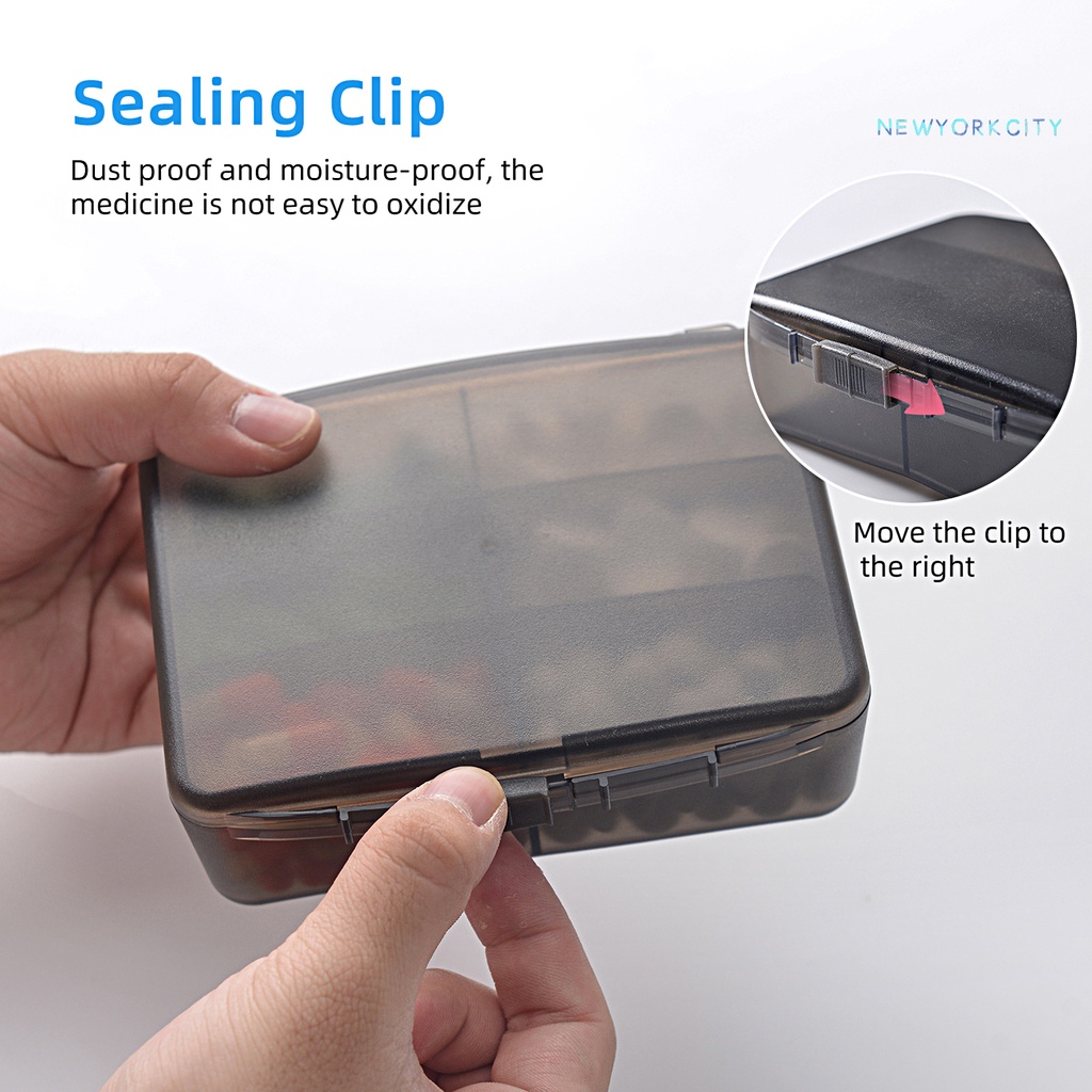 Ny-pill Vỏ Bọc Chống Ẩm Chống Bụi Bẩn Nhiều Ngăn Dễ Dàng Tháo Rời Mang Theo