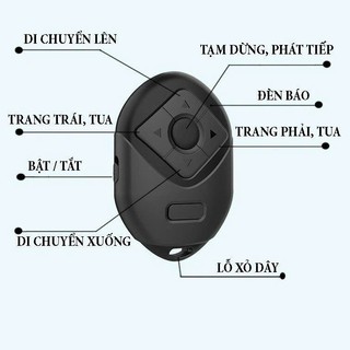  Nút Chụp Hình Đa Năng Remote Bluetooth chụp hình P2 lướt tiktok quay video đọc sách..từ xa đa năng P2 