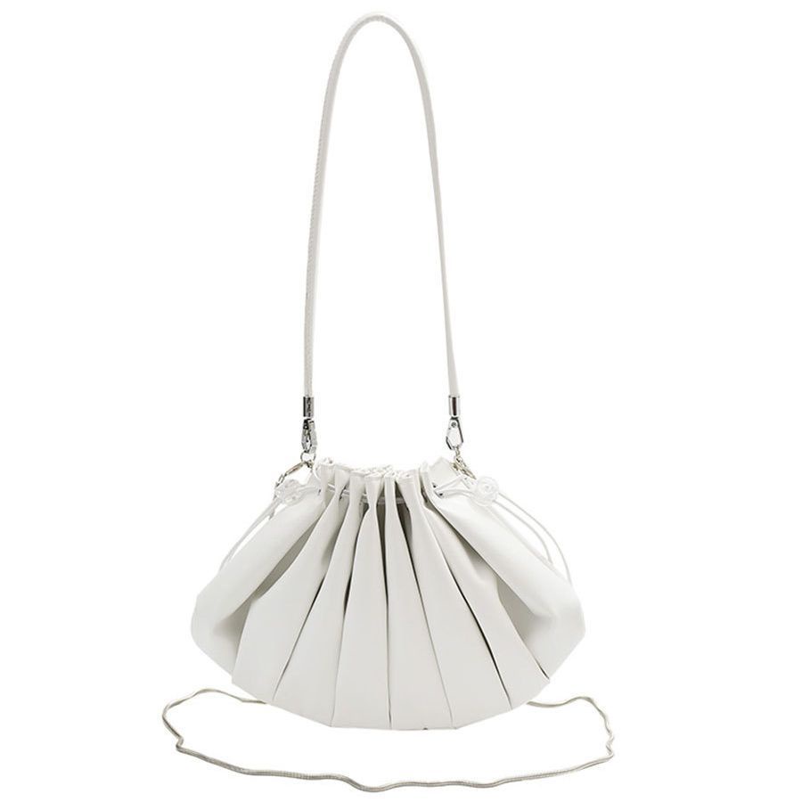 Túi Đeo Vai / Đeo Dưới Cánh Tay Quai Xích Xếp Ly Mới Cho Nữ