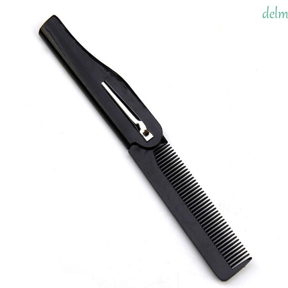 DELMER Lược Cài Tóc Gấp Gọn Bỏ Túi Thời Trang Cho Nữ