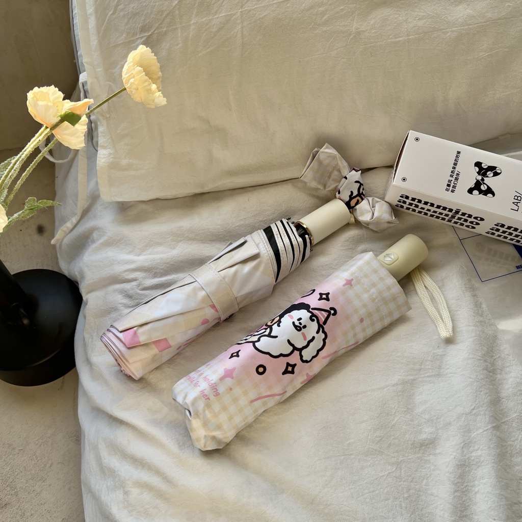 Dù Che Mưa Nắng Tự Động Bằng Vinyl Chất Lượng Cao