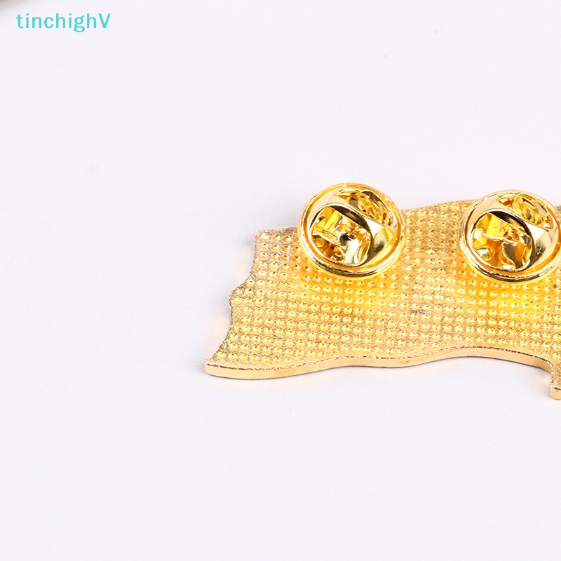 [TinchighV] 1 Huy Hiệu Cài Áo Bằng Kim Loại Hình Lá Cờ Anh [Mới]