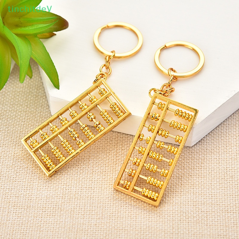 [TinchitdeV] Móc Khóa Hình Bàn Tính 8 Tốc Độ Bằng Hợp Kim