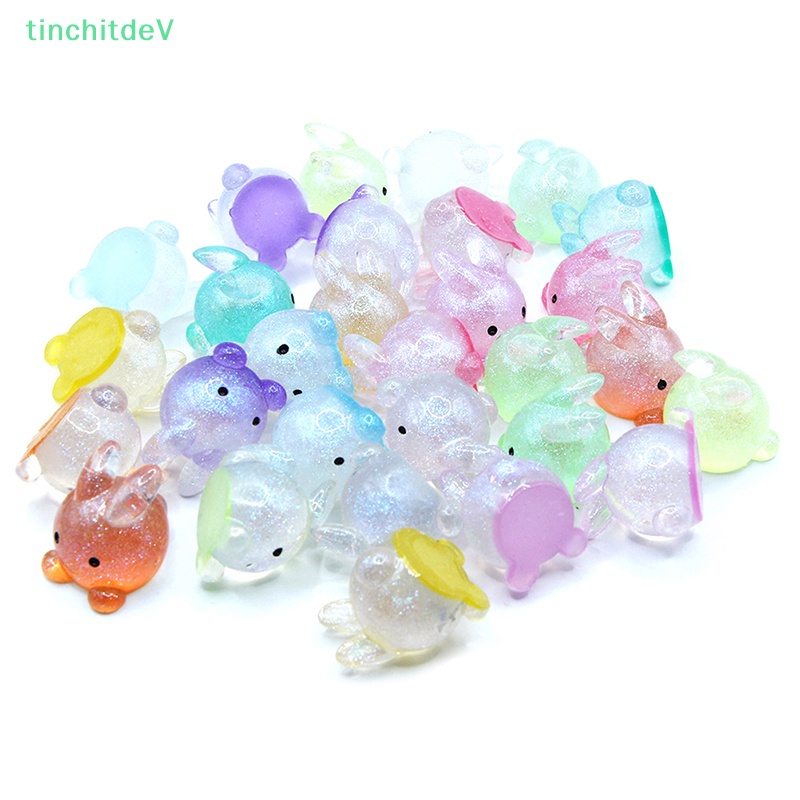 [TinchitdeV] Bộ 2 Đồ Chơi Thỏ Hoạt Hình Phát Sáng Trang Trí Nội Thất