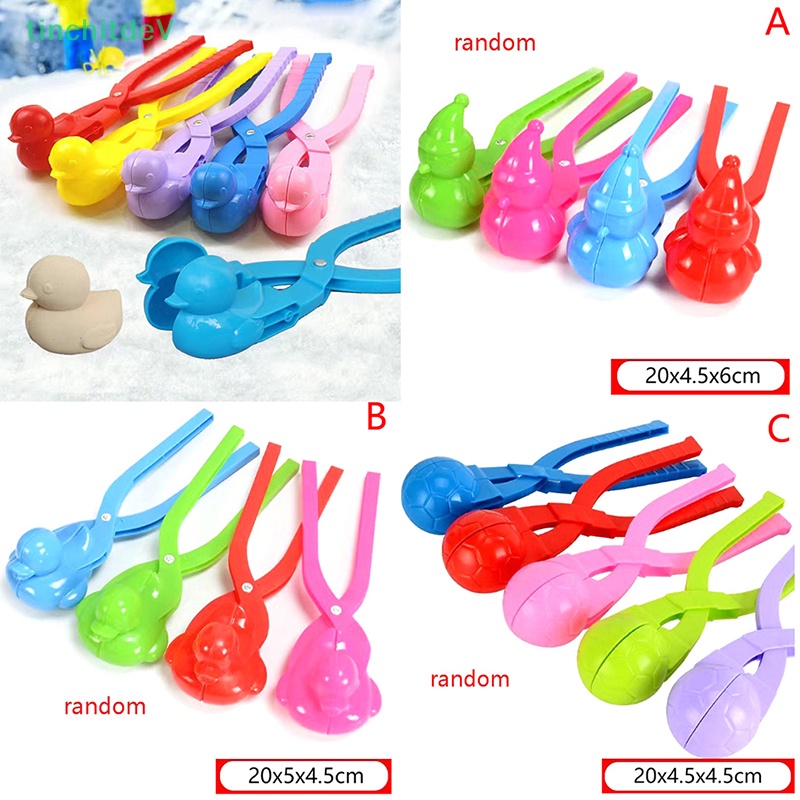 [TinchitdeV] Đồ Chơi Kẹp Quả Cầu Tuyết Mùa Đông Ngoài Trời Cho Trẻ Em [Mới]