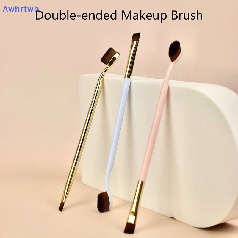 Cọ Trang Điểm Mắt / Lông Mày / Tạo Khối Hai Đầu Sợi Lông Nhân Tạo Mềm Mại Tiện Dụng Mới