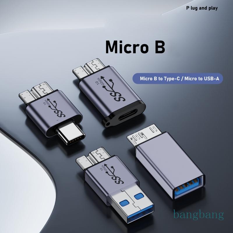 Đầu Chuyển Đổi Dữ Liệu 10Gbps Từ Đầu Cắm Type C USB 3 0 Sang Ổ Cắm MicroB