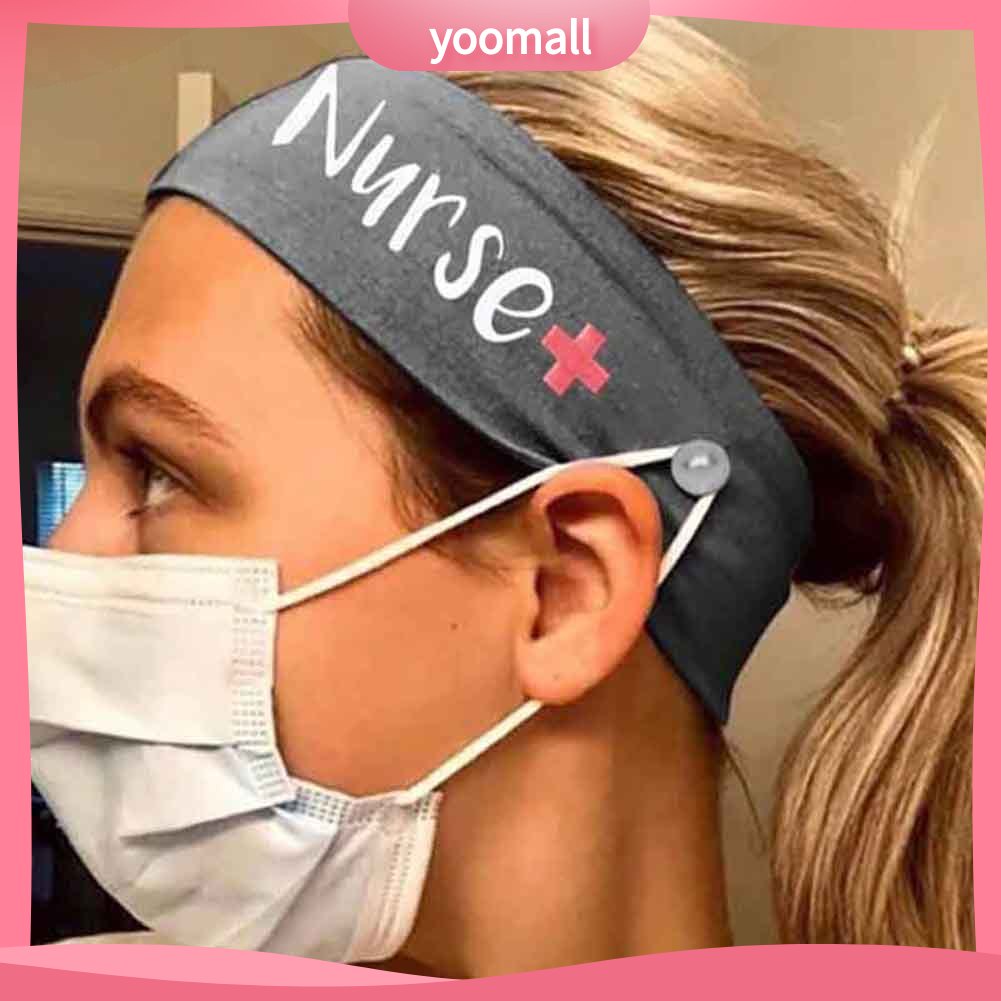 Băng Đô Cài Tóc Co Giãn Mềm Mại Hỗ Trợ Tập Yoga / Chạy Bộ