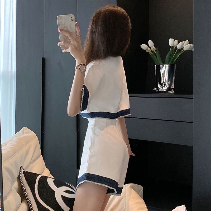 𝒀𝒂𝒏𝒚𝒂𝒏 Set Đồ Thời Trang Mùa Hè Hai Món Với Quần Short Nhỏ Nhắn Xinh Xắn Cho Nữ