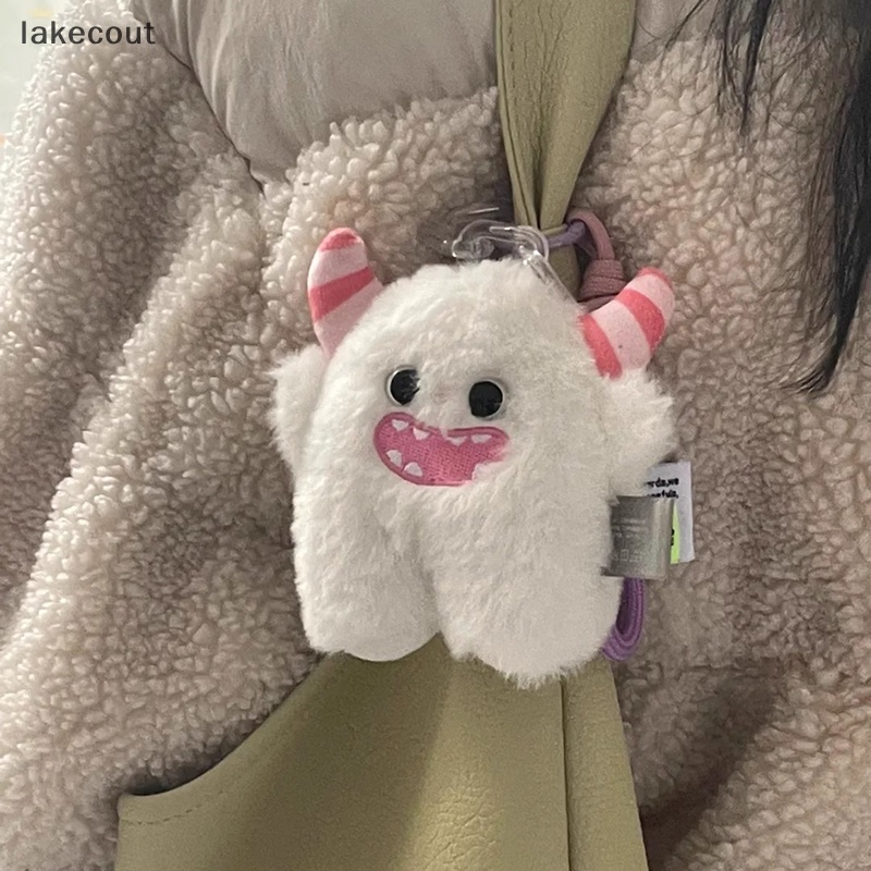 Lat Đồ chơi nhồi bông Hình Quái Vật Hoạt Hình Trang Trí Ba Lô / Móc Khóa Cho Bé Gái