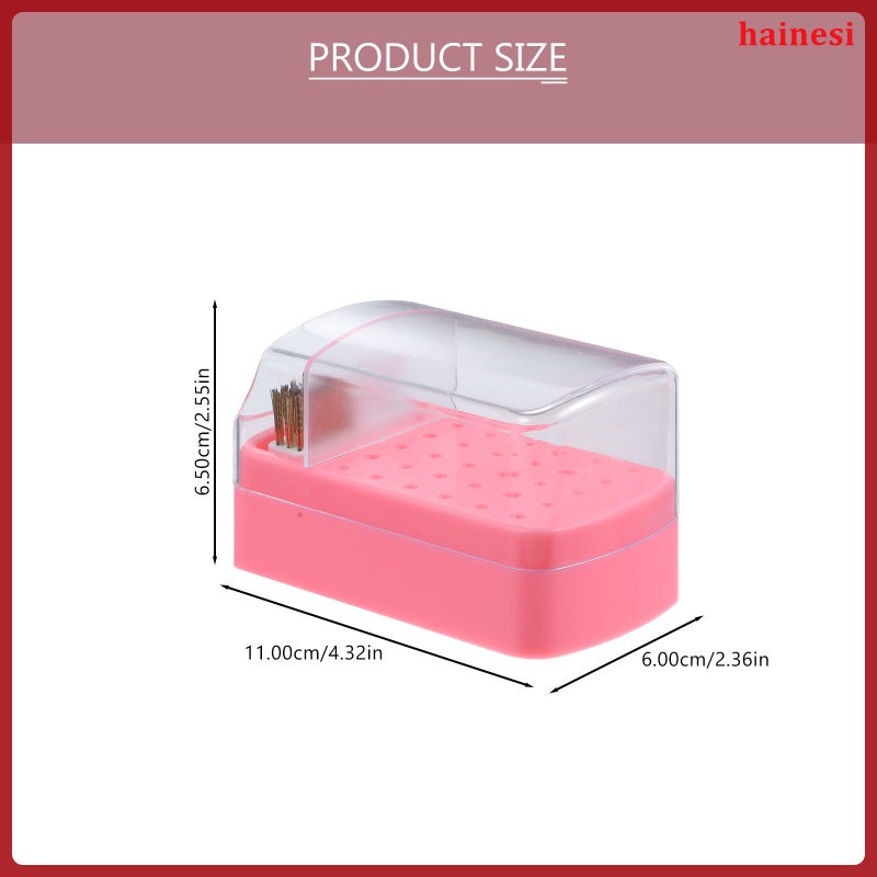 Hộp Đựng Phụ Kiện Trang Trí Móng Tay Bằng Acrylic Chuyên Nghiệp