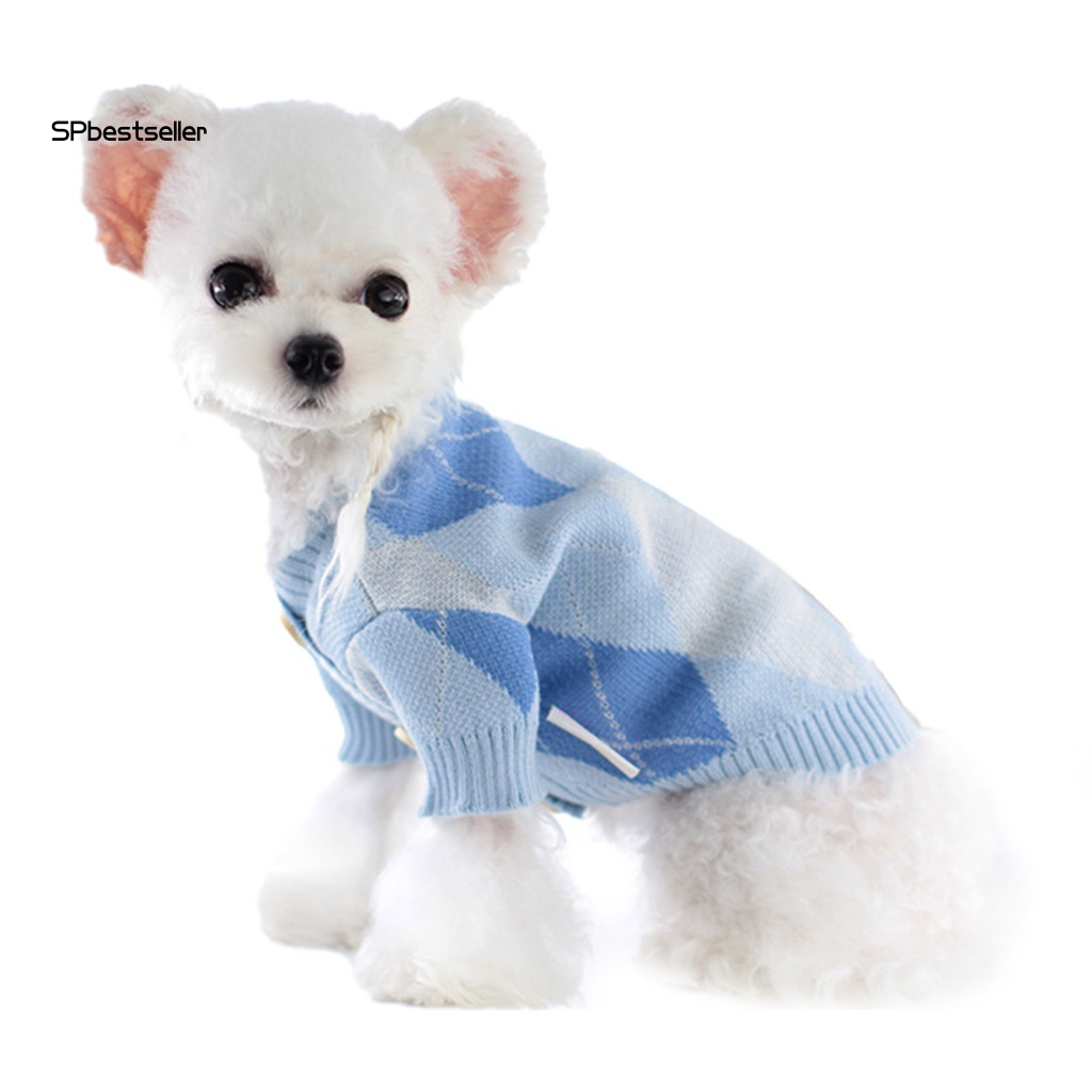 Áo Dệt Kim Chui Đầu Dễ Thương Cho Thú Cưng