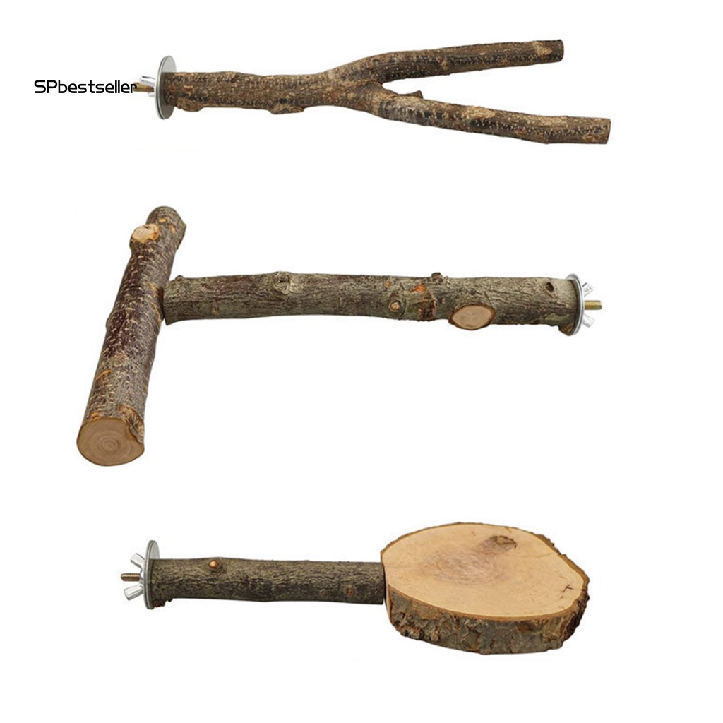 Set 3 Giá Đỡ Hỗ Trợ Chim Vẹt Đứng Tiện Dụng