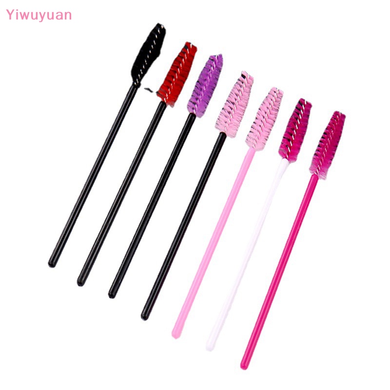 < Yiwuyuan > Cọ Mascara Chuốt Lông Mi / Lông Mày Mini Nhiều Màu Sắc Trang Điểm Linh Hoạt Có Thể Bent Mới