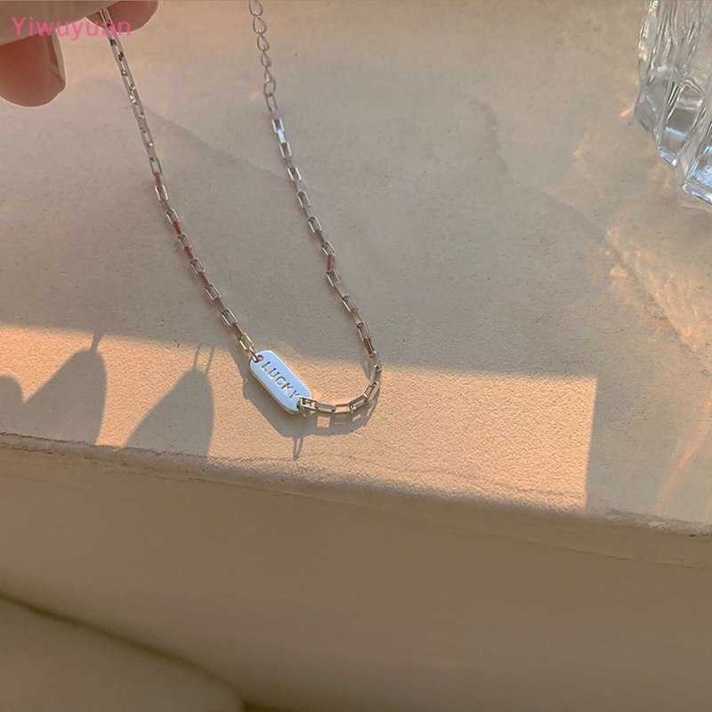 < Yiwuyuan > Vòng Tay May Mắn Màu Bạc Lấp Lánh Thanh Lịch Có Thể Điều Chỉnh Trang Sức Đám Cưới Mới Cho Nữ