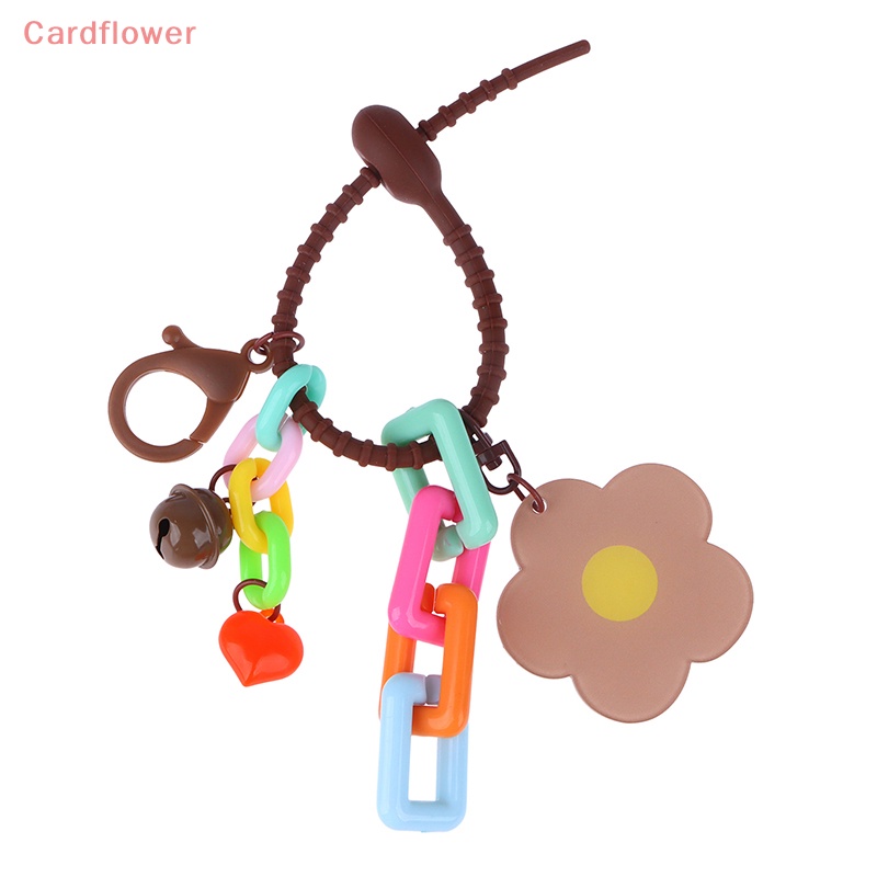 Móc Khóa Điện Thoại / Túi Xách / Chìa Khóa Hình Hoa Đám Mây Nhiều Màu Sắc Dễ Thương Cho Nữ