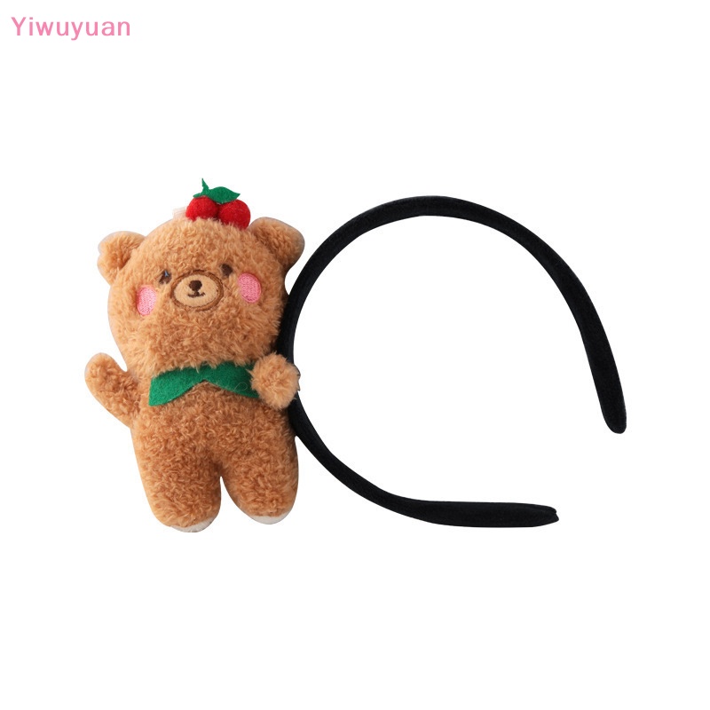 Băng đô cài tóc rửa mặt Hình Gấu Bông Dễ Thương Cho Bé Gái Hóa Trang