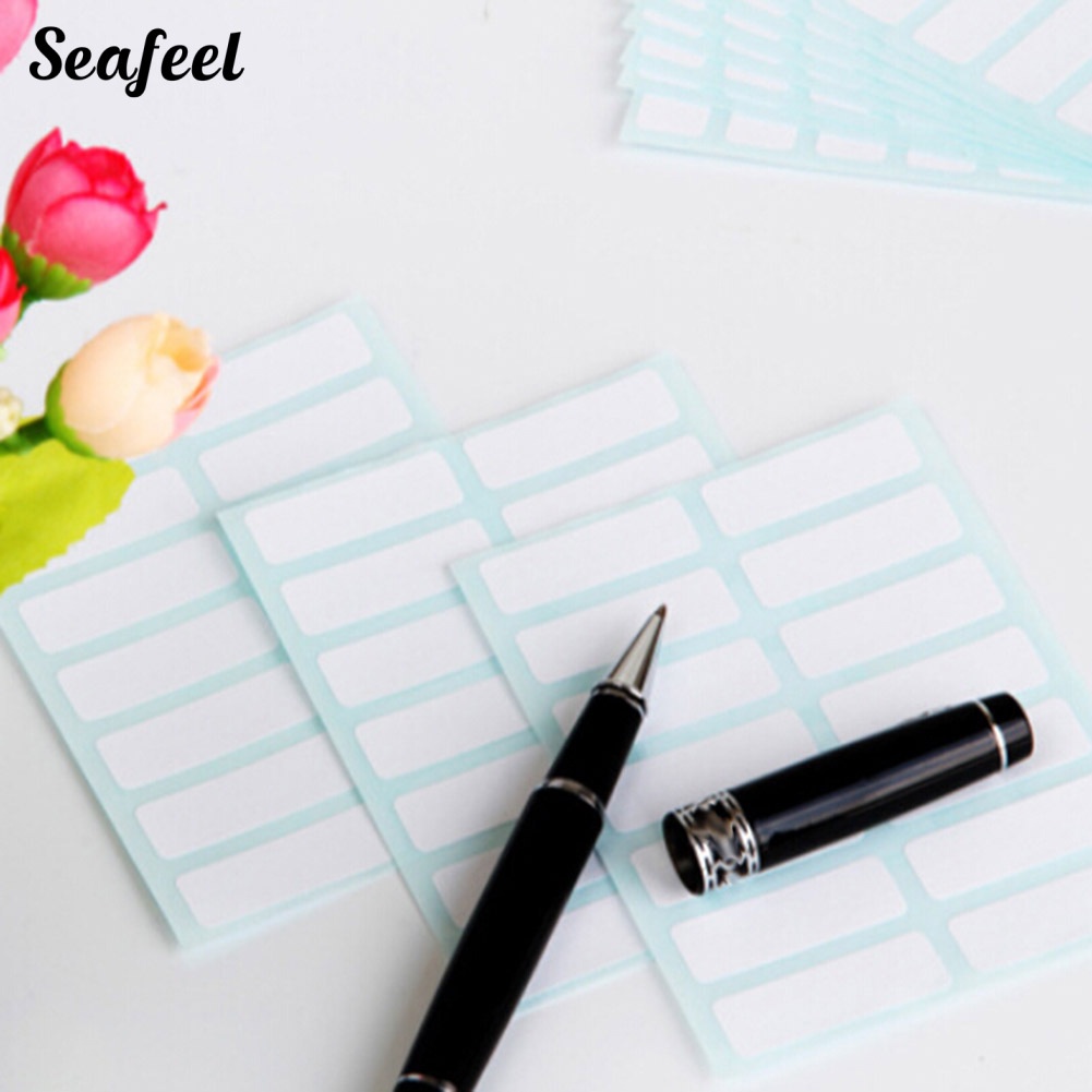 Set 168 Nhãn Dán Ghi Tên Tự Dính Tiện Dụng Cho Học Sinh / Văn Phòng