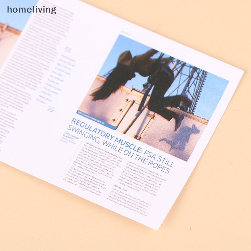 Set 6 Tạp Chí Xinh Xắn Dùng Để Trang Trí Nhà Búp Bê