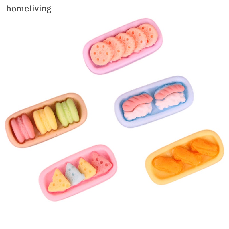 Bộ 10 Bánh Quy Macaron Giả Bằng Resin Dễ Thương Trang Trí Sổ Tay DIY