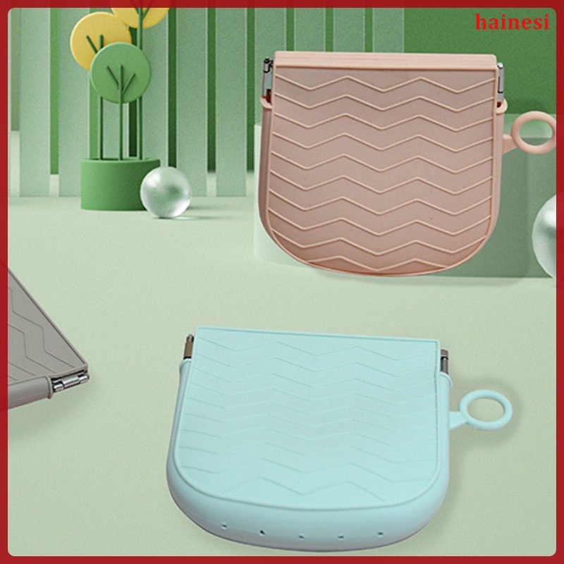 Set 2 Túi Đựng Mỹ Phẩm Son Môi Tiền Xu Tự Đóng Đi Du Lịch Tiện Lợi Miss hainesi.vn