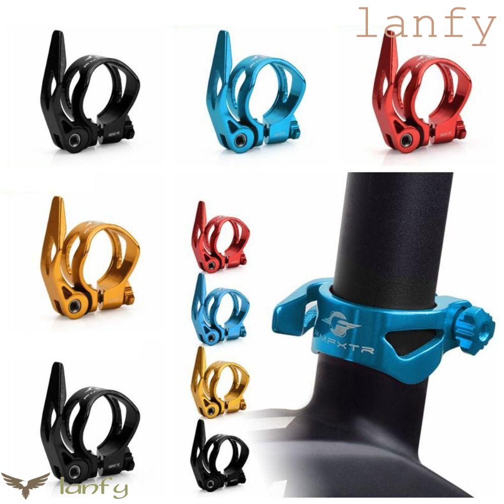 Kẹp Cốt Yên Xe Đạp Leo Núi Bằng Hợp Kim Nhôm Siêu Nhẹ Màu Đen / Xanh Dương / Đỏ / Vàng 31.8mm / 34.9mm