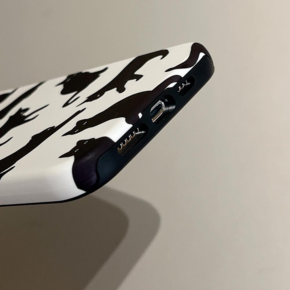 Ốp Điện Thoại Cứng Hình Mèo Đen Cho iphone 11 12 12pro 12promax 13 13pro 13promax 14 14pro 14promax 15 15pro 15plus 15promax