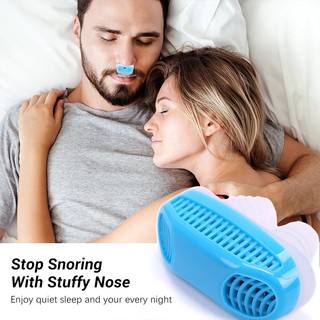 [HCM] Chống ngáy ngủ 2 in 1 - Thiết bị hỗ trợ chống ngủ ngáy GL602