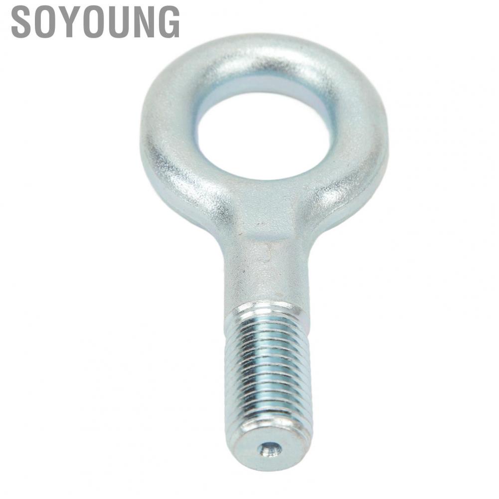 Soyoung Tow Hook 1348135080 Hitch Forged Steel Lug Eye Loop Bracket Ring Replacement for Citroen Relay 2006 to Up Towing