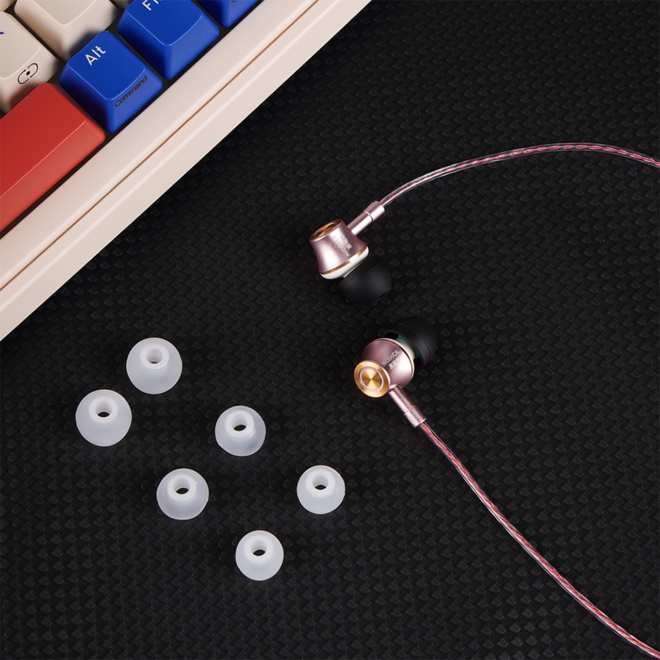 Tai Nghe Nhét Tai NiceHCK YD520 3.5mm HIFI 10mm Cân Bằng Âm Thanh Sống Động Chất Lượng Cao