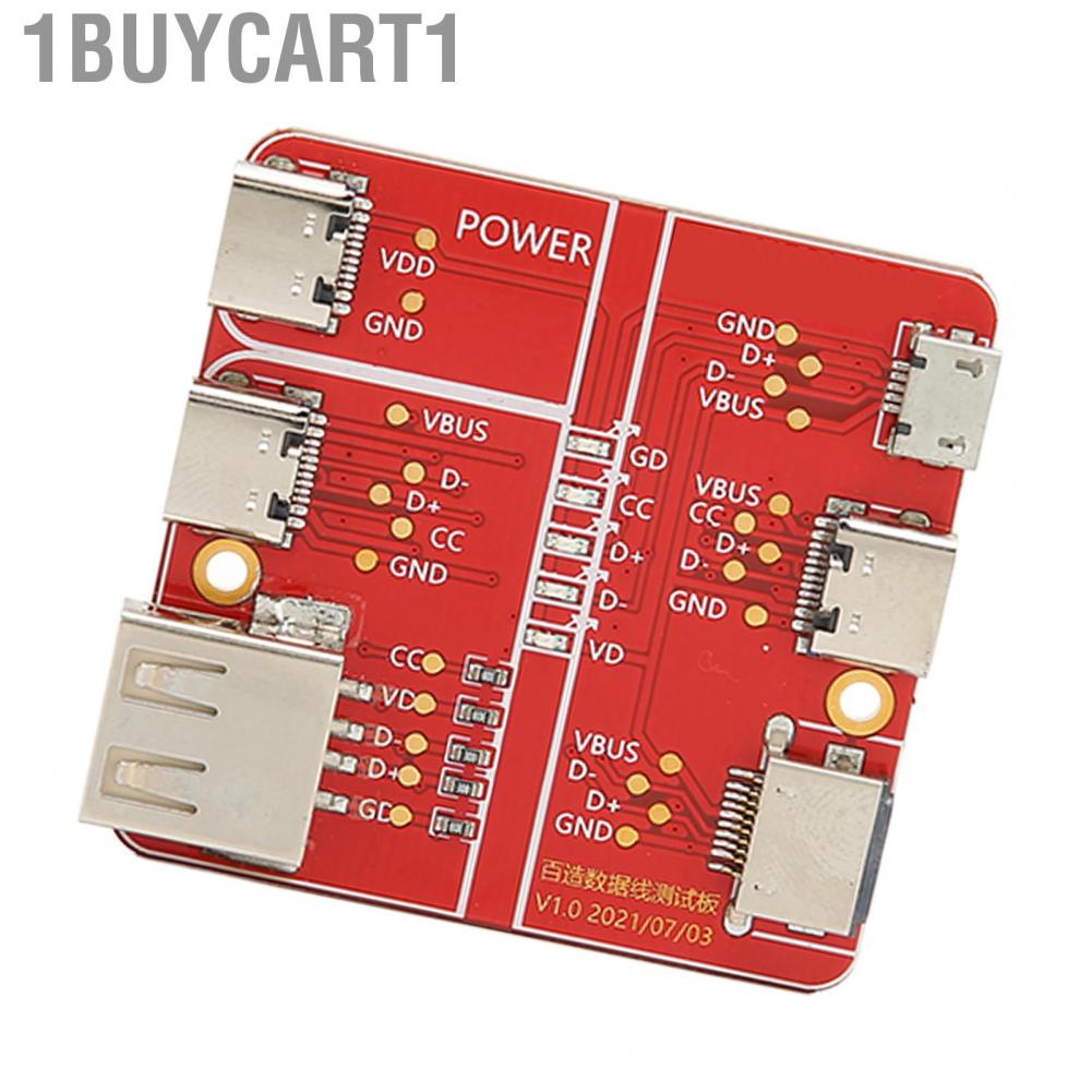 1buycart1 USB Cable Triad Tester Charging Test Card 3 In Data Wire Fixture UTE