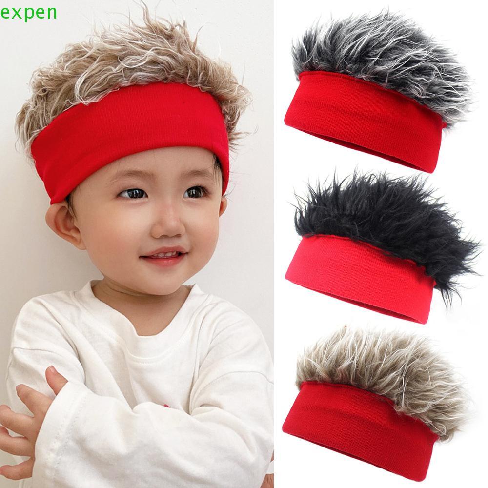 Mũ Beanie Giả Tóc Mềm Thoáng Khí Thời Trang Unisex